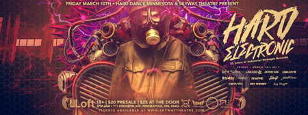 PARTY Fri March 10 - Hard Electronic Years OF ISR